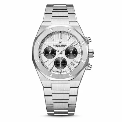 Мужские часы Pagani Design PD-1707 Silver-Silver